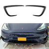 Tesla Model Y Front Fog Light Covers (Gloss Black)
