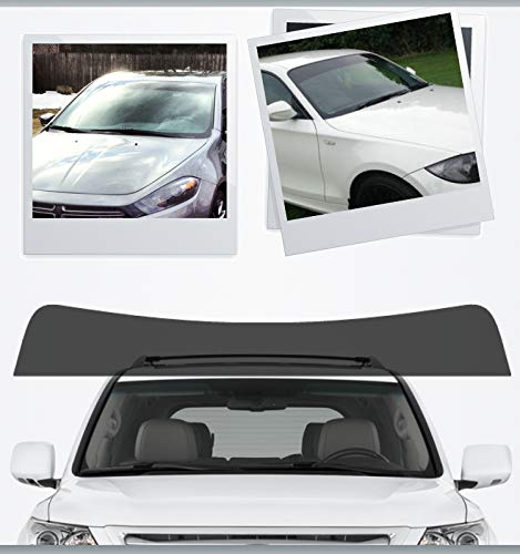 Precut Sun Visor Tinting Film Compatible with 2019-2020 Jaguar I-Pace SUV with 5% Light Transmittance