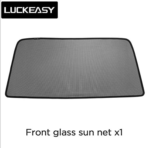 Front Shading Net for Tesla Model X Glass Roof Sunshade Car Skylight Blind Shading Net (MX-GA33L A)
