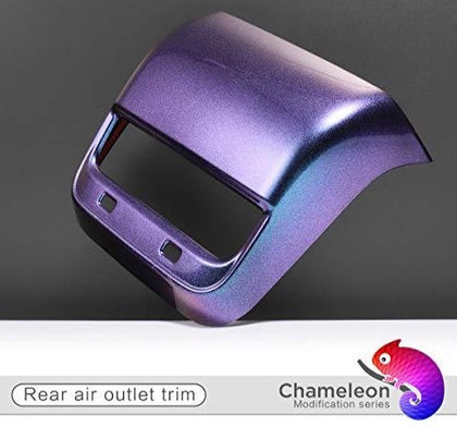 Starry Sky Chameleon Series Rear Air Vent Console Cover for 2017-2020 Tesla Model 3 & Y