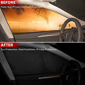 Tesla Model Y Privacy Curtains/Sunshades (7 Piece Set)