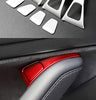 Car Door Lock Switch Decorative Patch for Tesla Model 3 2017-2022 Car Interior Modification Accessories（M3-DE21LRED）