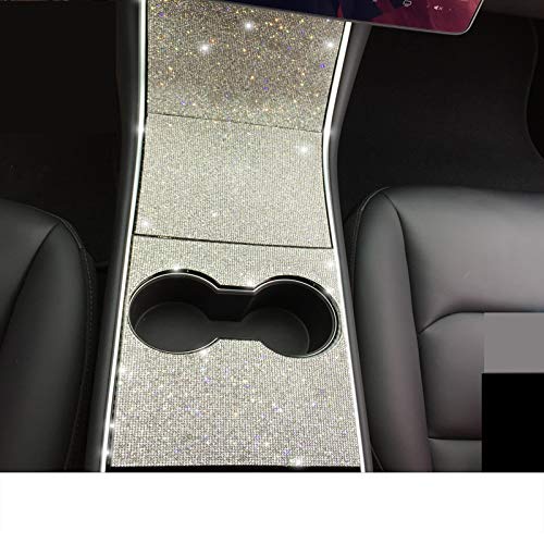 Center Console Wrap Sticker for Tesla Model 3 & Y Interior Exterior Cover Trims Accessories Armrest Box Center Control Panel