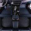 Customized Car Mats are Suitable for Volkswagen ID.4 CROZZ / 2021 Year Waterproof Lining Full Set of Environmentally Friendly Flooring (Black Blue,ID.4 CROZZ / 2021 Year)