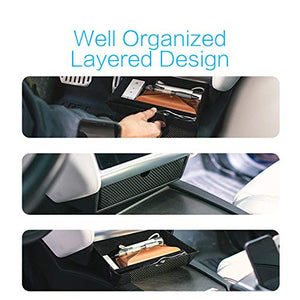 Tesla Model S & X Center Console Storage Drawer