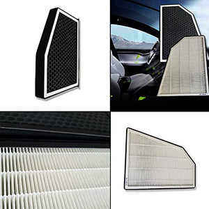 Tesla Model X HEPA Cabin Air Filter Nanocrystalline with Activated Carbon (1 Piece )