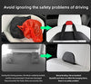 Front Seat Headrest Storage Hooks for Tesla Model 3 & Y (Red)