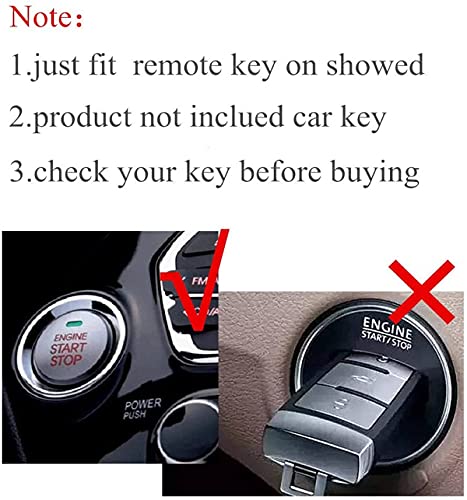 Genuine Leather fob Key Cover for Jaguar Accessories Keychain fit Xf XE XJ F-PACE XFJ i-pace 4 Freelander 2 Key Chain case Holder Shell Bag (5buttons)