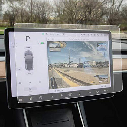Tesla Model 3 & Y Matte 9H Tempered Glass Screen Protector