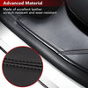 Rear Door Entry Black Leather Protector Mats/Liners for 2020-2022 Tesla Model Y