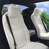 Car Neck Pillow (Soft Universal Version) Adjustable Strap Comfortable Memory Foam Neck Support Car Seat Headrest Tesla Model X Model S Model 3, Model Y (2 PCS)