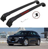 Black roof Cargo Rack for Audi e-tron 2019-2021 2022 Roof Rack Cross Bars Rail Luggage Carrier Lockable 2