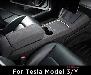 Alcantara para Tesla Model 3 Model Y 2018-2023, interruptor de ventana de  coche, botón adhesivo