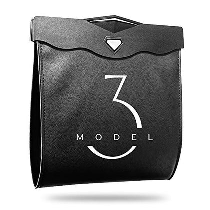 Model 3/Y/S/X Car Trash Can In-Car Garbage Bag Rear Storage Bag – TESLAUNCH