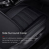 Car Seat Cover Fit for Audi Q2 Q3 Q5 Q7 TT R8 RS e-tron Faux Leather Front Rear 5-seat Covers Non-Slip Waterproof Deluxe Edition (Balck)