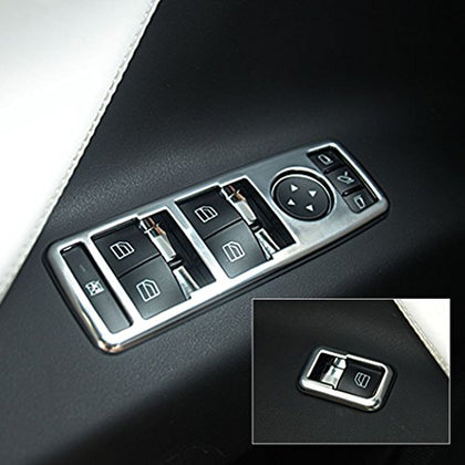Tesla Model S & X Chrome Window Door Switch Covers