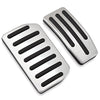 Stainless Steel No Drill Fuel Brake Foot Pedals for Tesla Model S and Model X