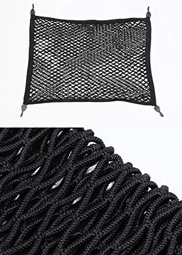 Double Deck Boot Cargo Net for Tesla Model X 2017-2020 Prevent Items from Rolling and Falling