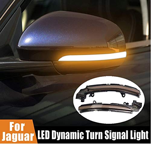 Generic Jaguar XE XF XJ F-TYPE I-PACE Dynamic Turn Signal Light LED Side Mirror Indicator
