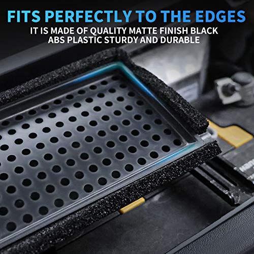 Compatible with 2021-2022 Model 3 Air Intake Grille Protection Cover ABS Plastic Air Flow Vent Intake Air Conditioning Grille Inlet Accessories