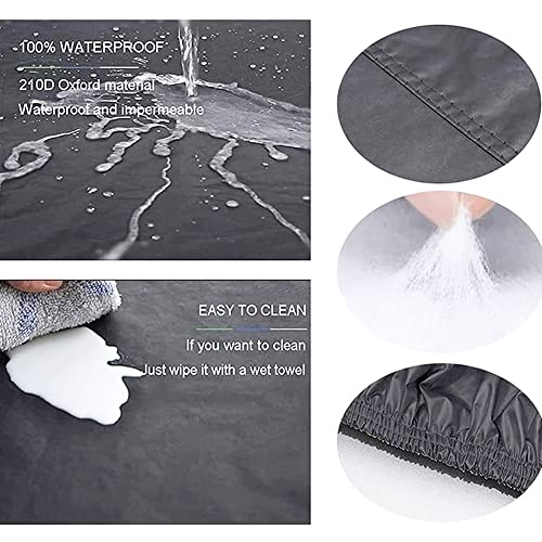 Fully Waterproof Car Covers for Hyundai Ioniq Electric/Hyundai Ioniq Hybrid/IONIQ PHEV Hybrid/Bayon/Bayon Hybrid Outdoor car Cover Tarpaulin Cover All Weather Protection