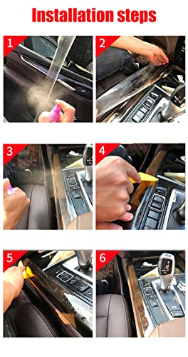 Car Interior Center Console Transparent TPU Protective Film Anti-Scratch Repair Film Accessories, for Volkswagen ID.4 2021-2022