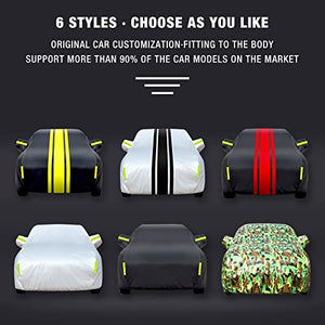 Car Cover for KIA NIRO EV, Outdoor Car Cover Waterproof Car Cover Indoor Outdoor Full Car Cover(Color:55,Size:)