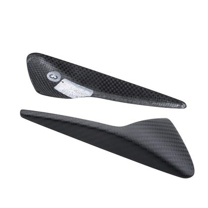 Carbon Fiber Side Markers Turn Signal Overlays for Tesla Model 3, S, and X