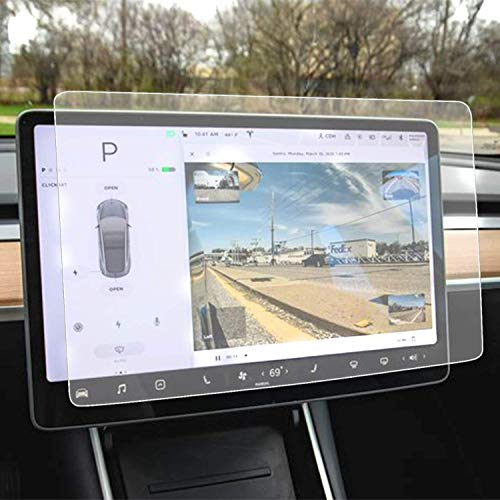 Tesla Model 3 & Y Matte 9H Tempered Glass Screen Protector