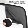Tesla Model Y Black Glass Roof Sunshade with UV/Heat Insulation Cover (2 Piece Set)