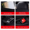 Car Seat Cover Fit for Audi Q2 Q3 Q5 Q7 TT R8 RS e-tron Faux Leather Front Rear 5-seat Covers Non-Slip Waterproof Deluxe Edition (Balck-Red)