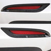 Tesla Model 3 & Y Carbon Fiber Rear Taillights Fog Light Trim