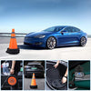 3 in 1 Jack Pad for Tesla Model 3/S/X/Y with Traffic Cone and Storage, 4 Lifting Pucks