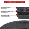 Tesla Model Y Floor Mats 3D Full Set Liners All-Weather Anti-Slip Waterproof Frunk & Trunk Mat Accessories Compatible with 7 Seater Model Y