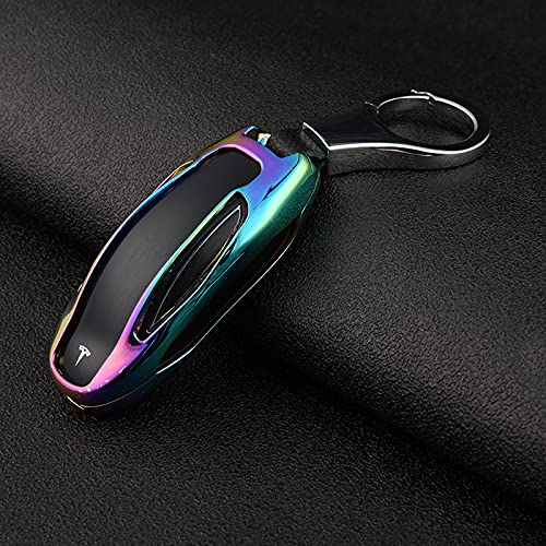 Rainbow Color Key Fob Cover for Tesla Model S, 3, & Y