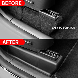 Seat Slide Rail Cover/Under Seat Rail Protector for 2020-2023 Tesla Model Y(9 Piece Set)