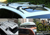 2Pcs Lockable Roof Rack Cross Bars Crossbar Baggage Luggage Rack Aluminum Fit for VW Volkswagen ID.4 2020 2021 - Silver