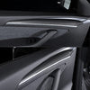 Matte Gray Door Panel Covers for Tesla Model 3 & Y (2 Pieces)