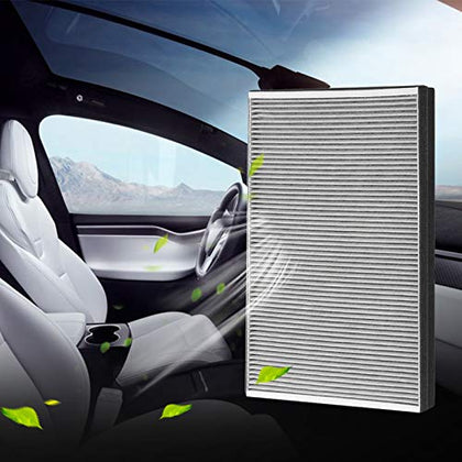 Model X Air Filter Replacement Cabin Air Filter with Activated Carbon for Tesla Model X Accessories
