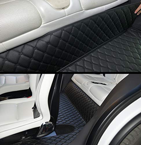 Customized All-Weather PU Cortical Grass Floor Mat Liners for Tesla Model X 2016-2021