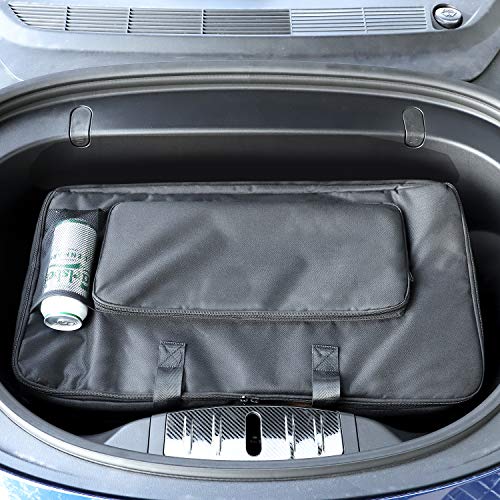 Tesla Model 3, Y & X Frunk Insulated Cooler Bag with Mesh Pockets