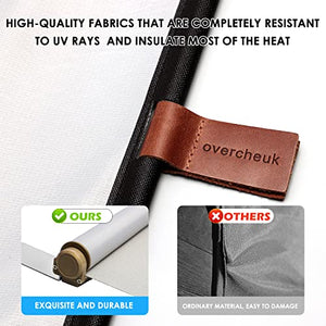 Tesla Model Y Sunshade - Tesla Skylight Retractable Sunshade Roof Modification Covers Set of 2 - Shading and Heat Insulation.