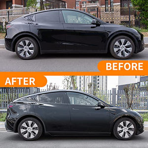 Side Skirts for Tesla Model Y (Matte Black)