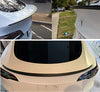 Tesla Model Y REAL Carbon Fiber Trunk Wing Performance Spoiler (Matte Carbon Fiber)