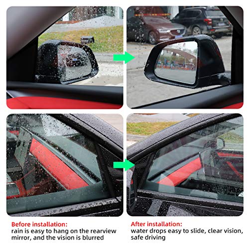 Auto Accessories car Window Waterproofing Membrane for Tesla Model Y 2017-2021 Anti Fog Clear Nano Coating Waterproof Film