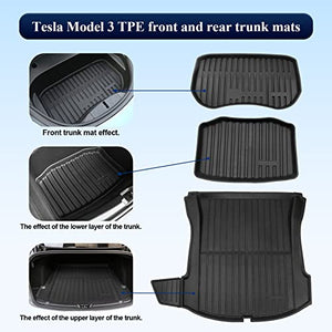 Trunk Mats for Tesla Model 3
