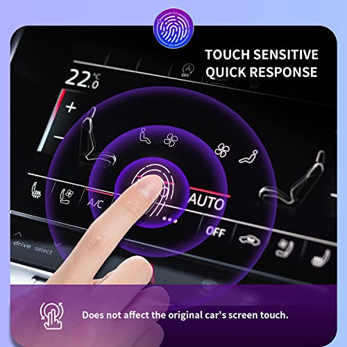 Volkswagen ID.4 2020+ Accessories Tempered Glass Screen Protector for 2020+ Volkswagen ID.4 12-inch GPS Navigation LCD Display Touchscreen HD Clear Protective Film ID.4 Interior Accessories