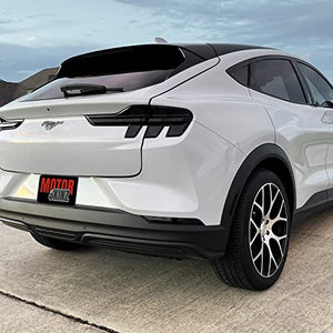 PreCut Vinyl Smoke Tint for 2021-2022 Ford Mustang Mach-E Sidemarkers & Reflectors (2. Sidemarkers & Reflectors, 20% Dark Smoke)