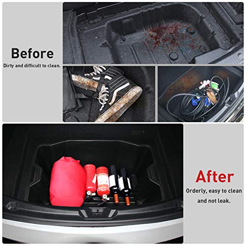 Model 3 Rear Trunk Bottom Organizer Box, Lower Trunk Cargo Storage Box ...