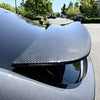 Tesla Model X Carbon Fiber Trunk Spoiler In Gloss Finish